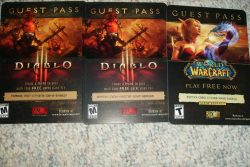 ¡Porra Jarcor! Pases de invitado de Diablo III y World of Warcraft