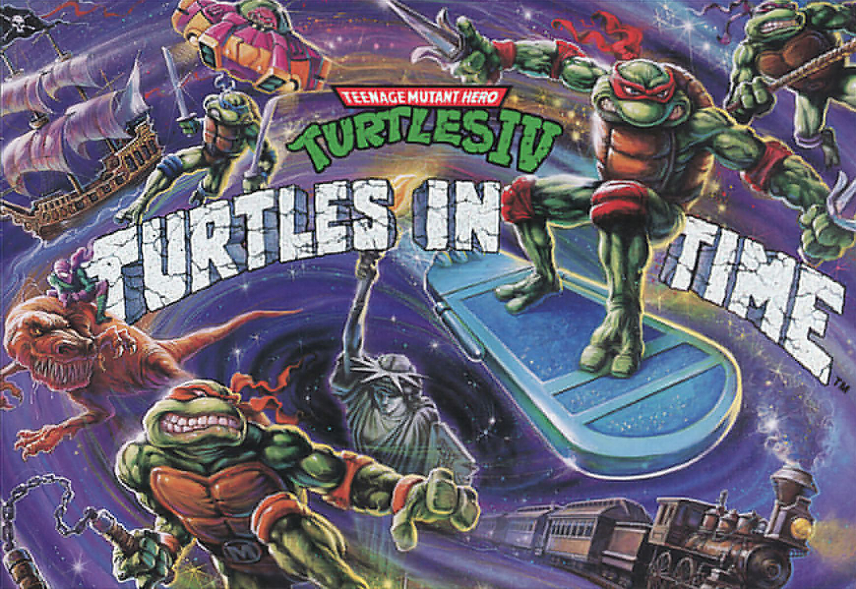 TMNT IV Turtles In Time An lisis SNES 1992 