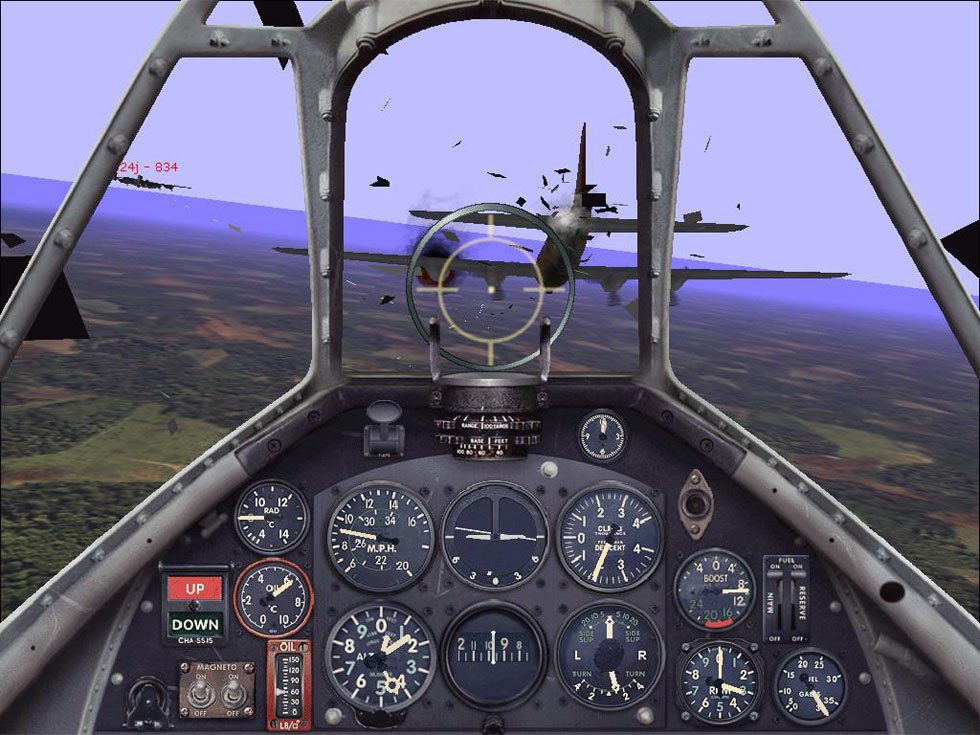 Kampfflugzeug Simulator